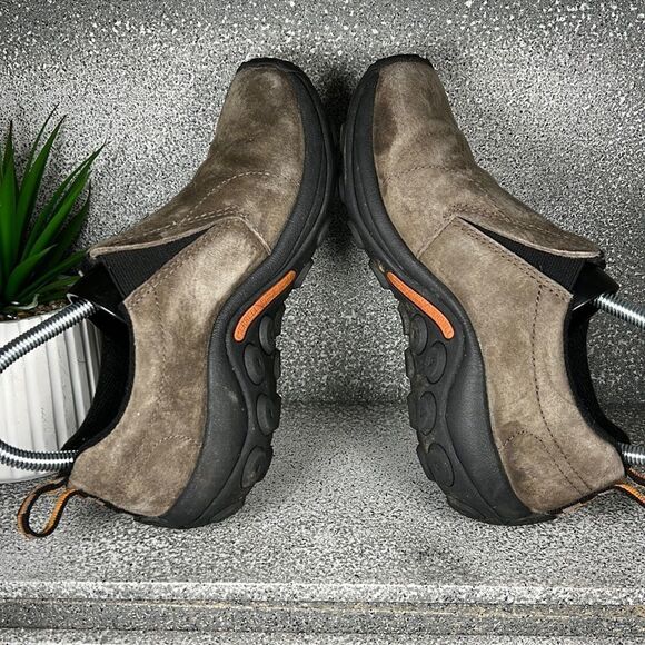 Merrell Mocs Gunsmoke M-Dry Water Resistant Mules Shoes Boots Size 6 - Picture 6 of 9